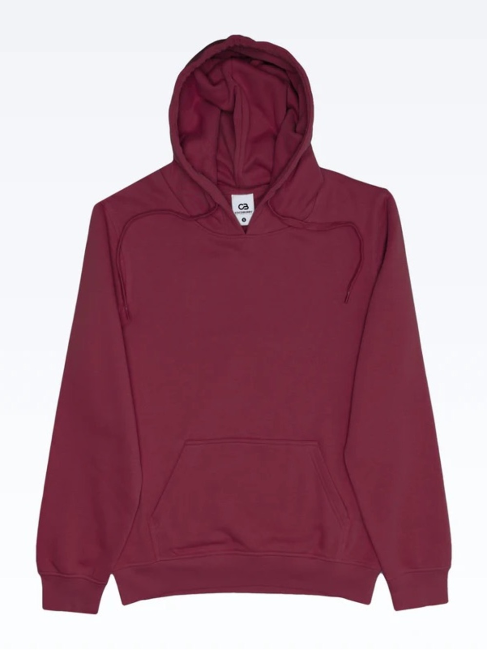 Cocobury Women's Pullover Hoodie in Deep Red